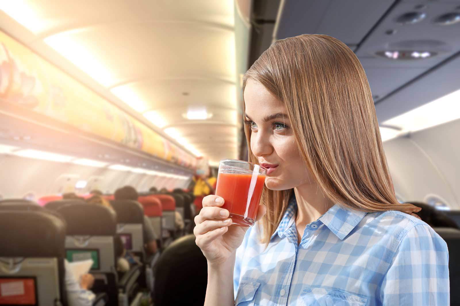 Why do we drink tomato juice on airplanes? Realmag