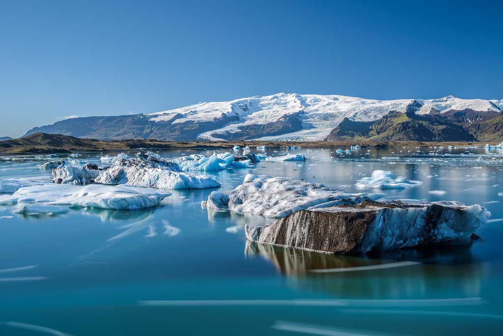 Gletscherlagune Jökulsárlón, Island